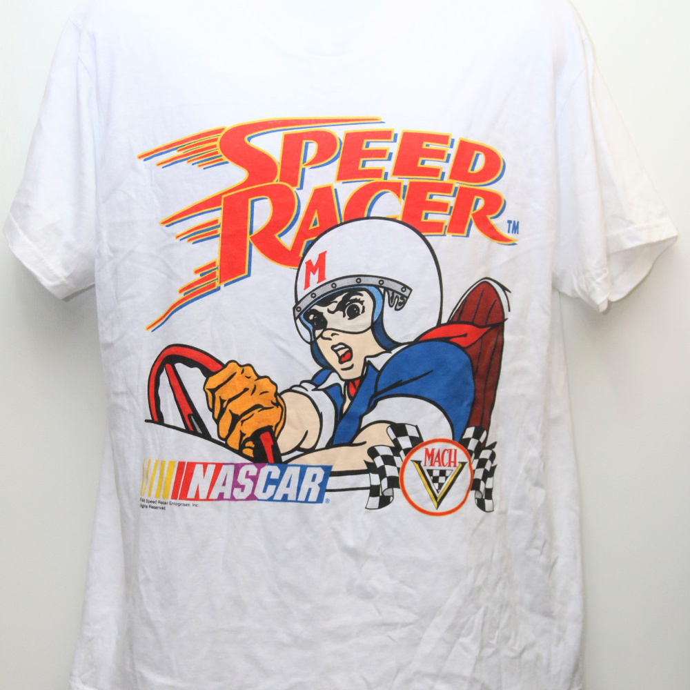 1996 SPEED RACER" Japanese Anime Nascar Tee